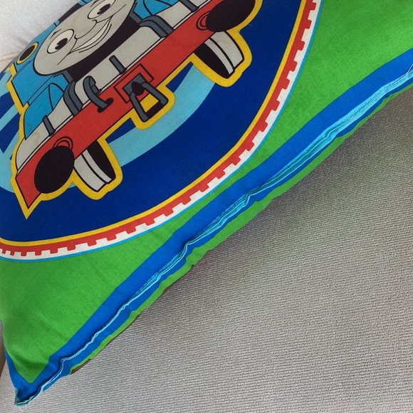 Mattel Thomas The Train Reversible to 2 Different Images Custom Made 16” Pillow - Picture 6 of 9